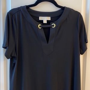 Michal Kors Black and Gold Dress